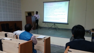 Presented Research Paper in the Indian Econometrics Conference @ NISER, Odisha on Dec. 2016.